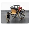 1/12 1886 Vintage Classic Car No.1 Alloy Car Model Simulation Tricycle Toy for Children Gift Collection F499