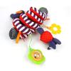Plush Fabric Pp Cotton Sensory Development Musical Doll Infant Game Rattle Plush Bed Toy Hanging Mobiles Car Seat Playthings Gifts