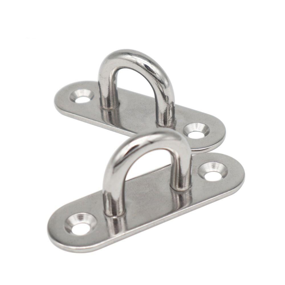 

4pcs Stainless Steel Ceiling Screw Heavy Duty Deck Buckle 5mm/6mm/8mm/9mm 5mm