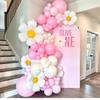 Daisy Balloon Wreath Arch Set Daisy Decoration Theme Wedding Birthday Party Baby Shower Arrangement