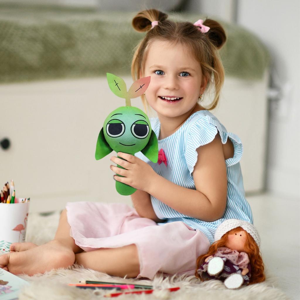 Lindo muñeco de peluche, juguete de regalo, muñeco de trapo de dibujos animados para niños