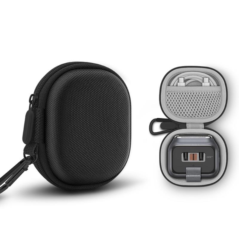 Compact Storage Bag Case With Double Fabric Option For Dedicated Shaver Impact Resistant Protections Easy Carry