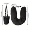 1pc Travel Neck Pillow Stuff With Clothes, 3-in-1 Neck Travel Pillow, Avoid Extra Luggage Fees, Travel Essentials