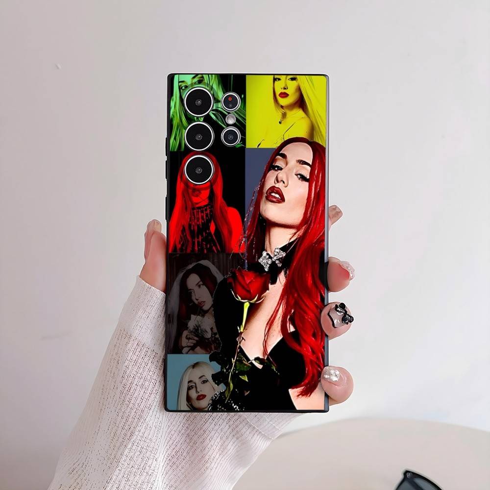 Fashion A-Ava M-Max Phone Case For Samsung Galaxy S25 S24 S22 S23 Ultra S21 S20 Plus 5G Frosted Non-Slip Full Cover Soft Case