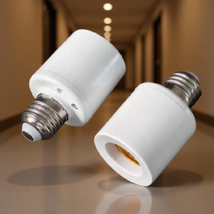 Light Sensors E27 Light Socket Adapter Automatic On Off E27 Motion Detectors Lamp Holder For LED Bulbs AC110V-240V
