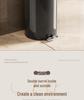 Large Capacity Metal Trash Can with Sealed Lid & Foot Pedal for Home