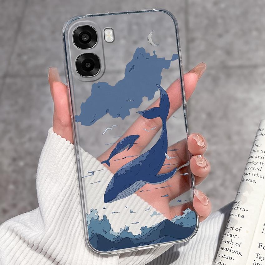 Kompatibilní Pro Oppo A6x A5x A6 Pro A39 K12x Kryt na telefon Roztomilý vzor Malý princ Měkké průhledné silikonové pouzdro s chráničem objektivu Pro Oppo Nárazníkové pouzdro