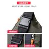 Men's Fanny Pack, Multi-compartment Mobile Phone Bag, Fashionable and Casual, Large-capacity Water-proof Work Change Men's Bag