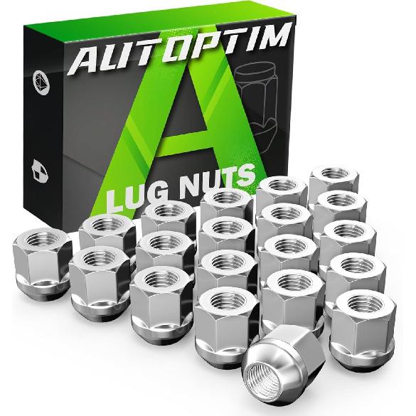 Open End Lug Nuts - Replacement for Aftermarket, Open End Style 20 Pack Chrome