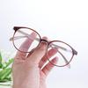 Korean Style Computer Eyewear Round Frame Eyeglasses Women Eyeglasses Anti Blue Light Glasses