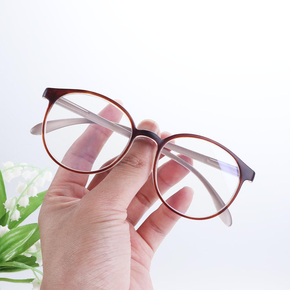 Korean Style Computer Eyewear Round Frame Eyeglasses Women Eyeglasses Anti Blue Light Glasses