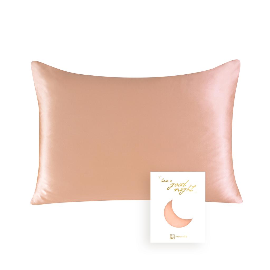 100% Natural Mulberry Silk Pillowcase 19MM With Hidden Zipper Suitable For Hair Real Silk Pillow Case with Oeko-tex