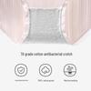 Fenteng Women's Mid-Waist Antibacterial Briefs 5-Pack