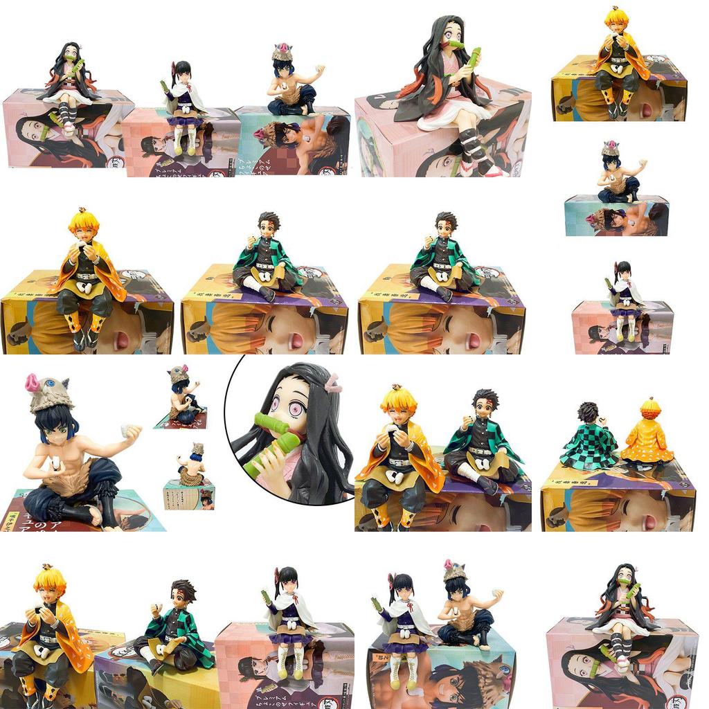Exquisite Anime Demon Slayer Action Figure Cartoon Character Model Toy Doll Decoration For Collectors And Decor Enthusiasts