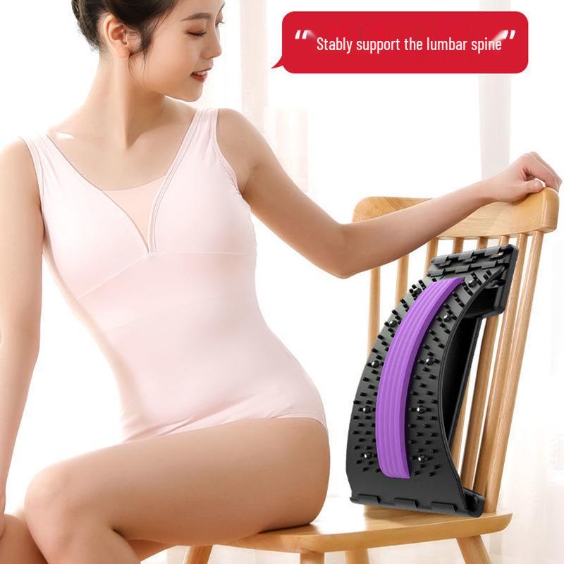 Lumbar Relief & Spine Support Massage Board for Home Stretching & Relaxation