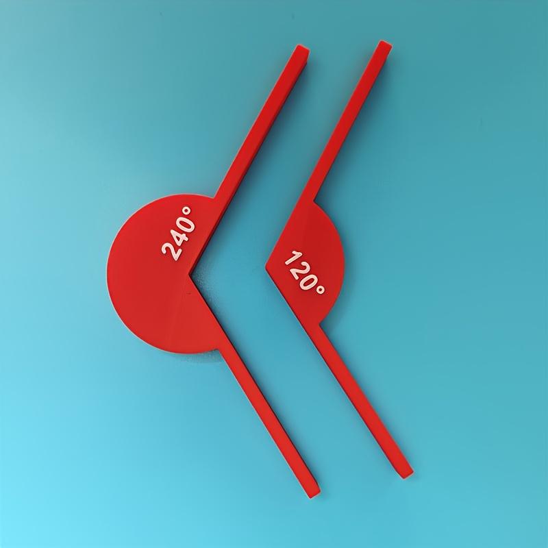 

Math Angle Measurement Teaching Aids, Geometric Angle Display Tool for Kids Angle Recognition Learning