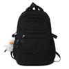 Children Elementary School Students  Female Junior High School Students  Solid Color Male Backpacks  High School Students  Large Capacity Backpacks