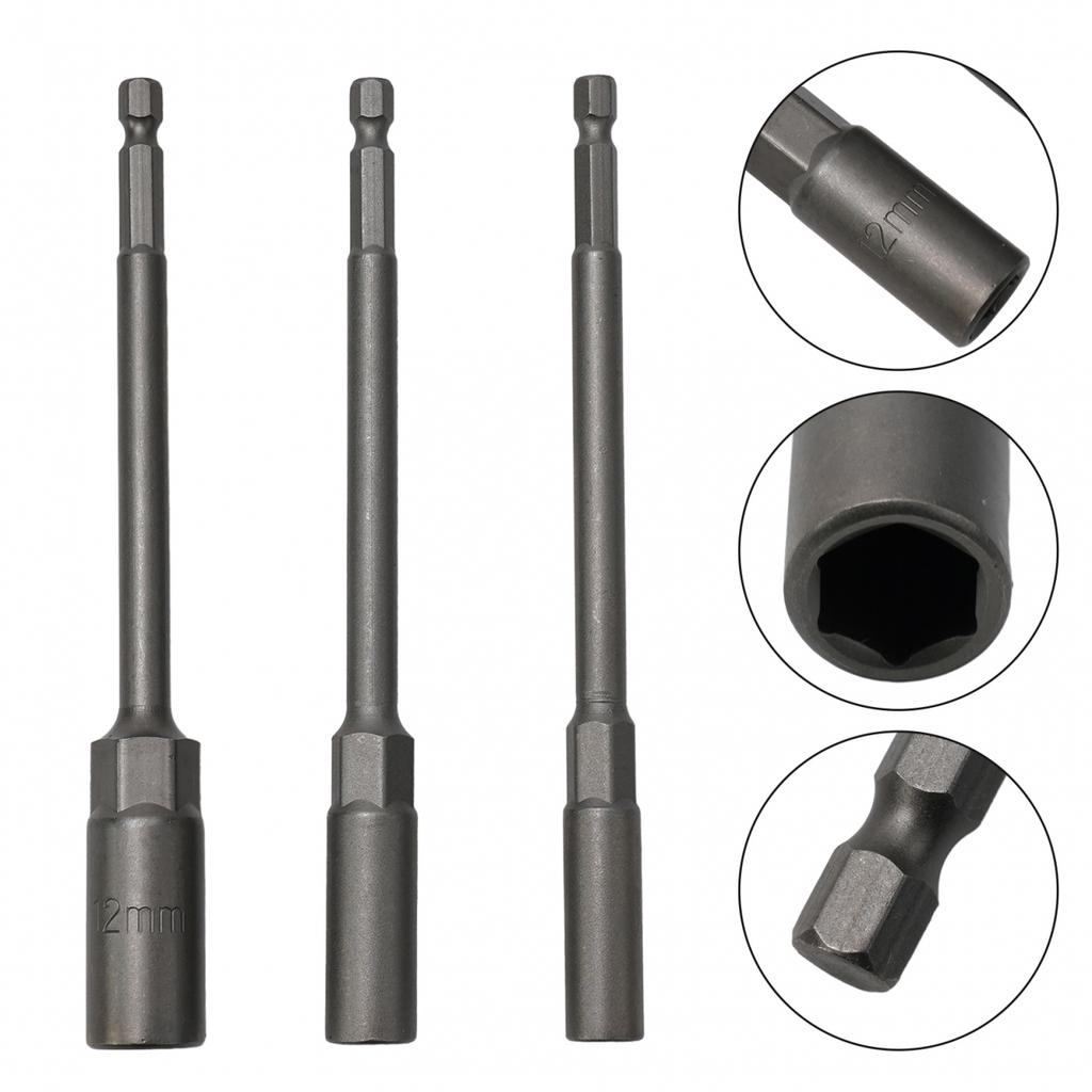 34mm Socket Wrench 3pcs Bicycle Car Machinery Chrome Vanadium Steel Driver Set