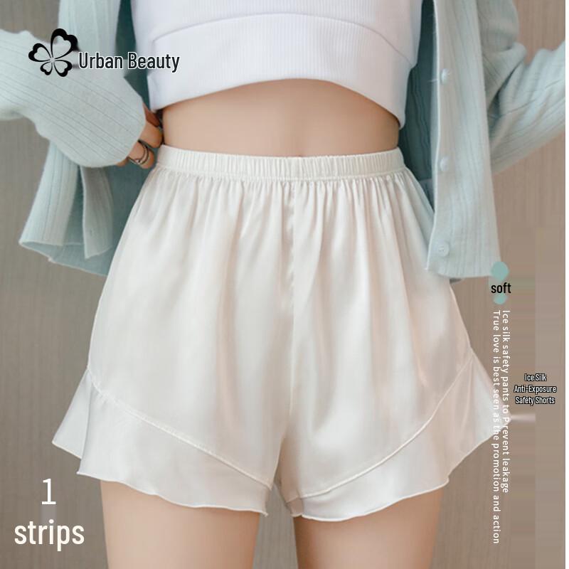 

Женские бесшовные защитные шорты из ледяного шелка Dushi Liren XL