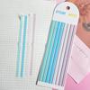 Colorful Extra-Fine Transparent Index Tabs - Fluorescent Multi-Color Sticky Notes for Students