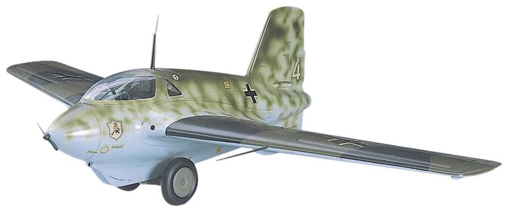 Hasegawa German Air Force Me163B Komet Plastic Model S4X 1/32