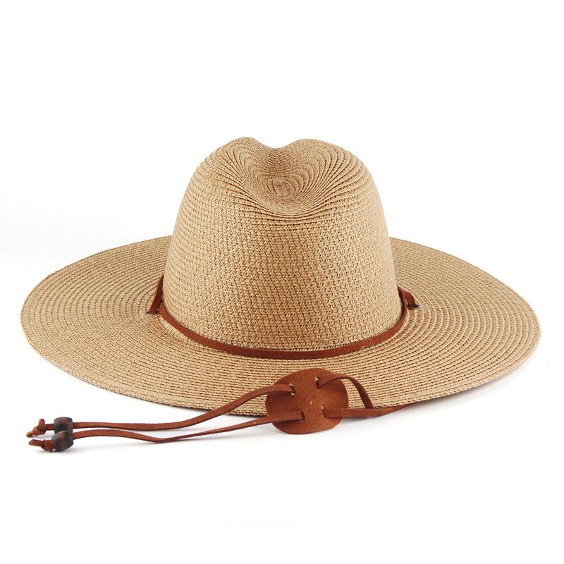 Neutral Summer Sun Hat, Wide Edge Sun Hat, Outdoor Tourism Beach Hat