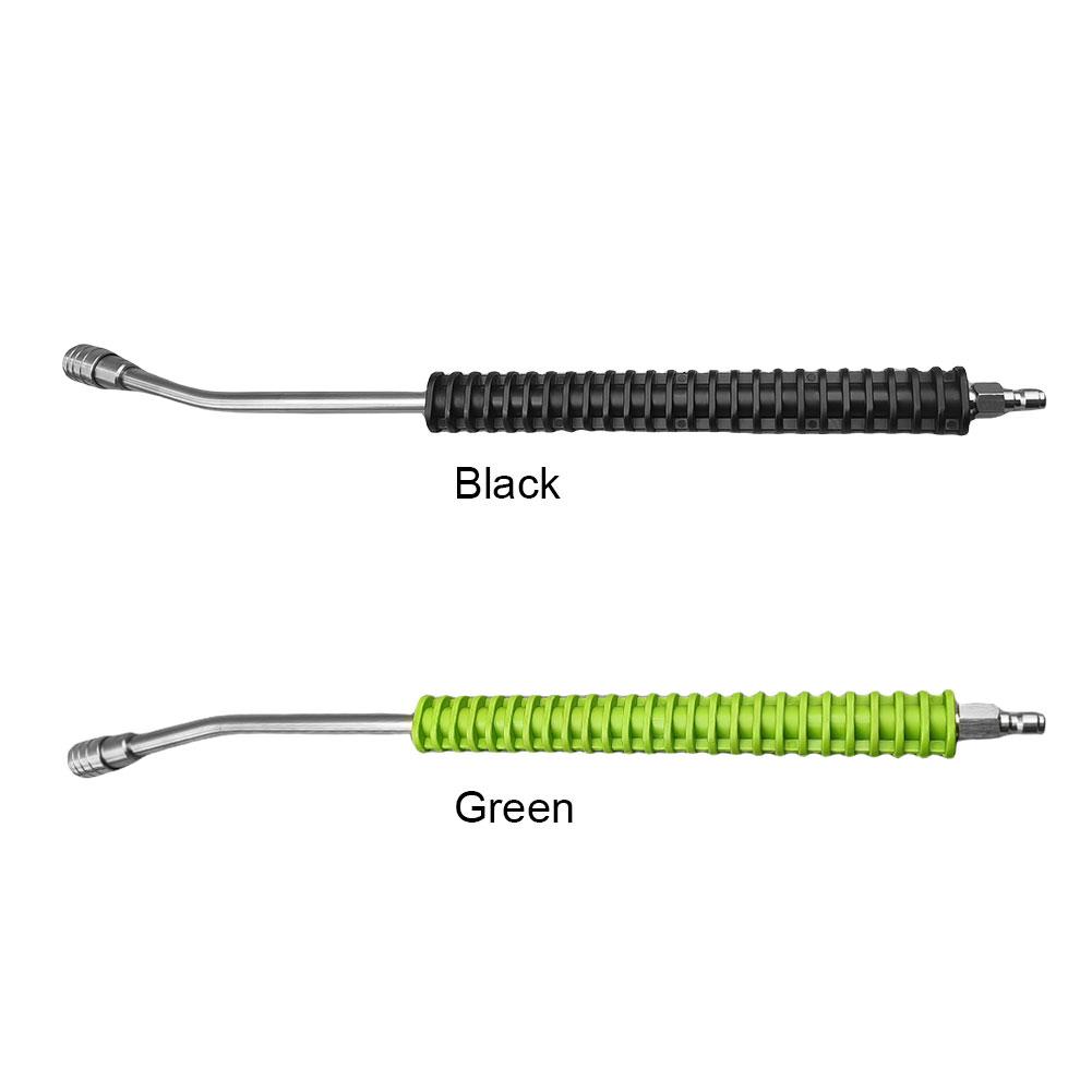 High Pressure Car Jet Washer Lance Nozzle 1/4 Quick Connect Washer Lance Extension Nozzle Stainless Steel Water Gun Extender Rod