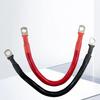 Black Red Silicone Wire With Lug Terminal Cable  For Car Battery Series and Parallel, UPS, Inverter