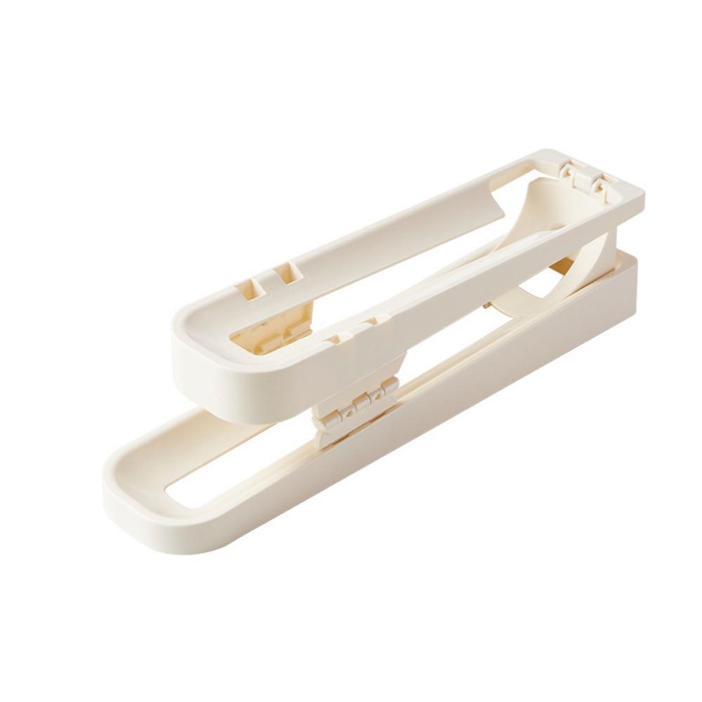 

Burr Free 2 Tiers Egg Storage Box Smooth Edge Automatic Rolling Egg Tray Kitchen Single Row