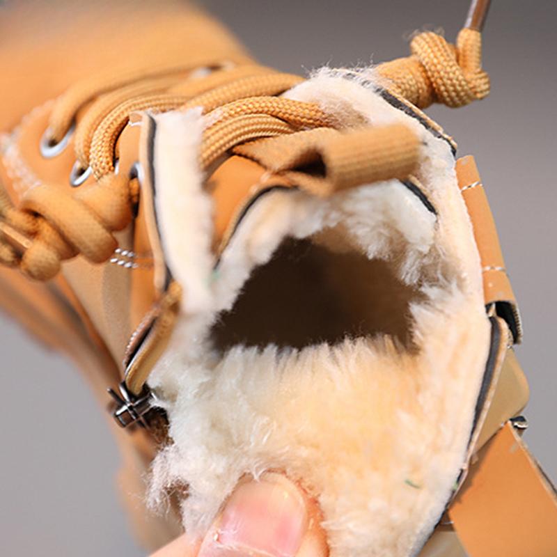 New Children's Zipper Solid  Kids Casual Shoes