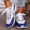 Fashion Shoes Female 2024 Hot Sale Front Lace-up Women's Vulcanize Shoes Fashion Color Matching New Plus Size Comfortable Casual Shoes