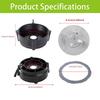 Stainless Steel Blade Mixer Accessories Base Cap Effective Gasket