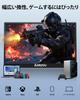 Azeyou Mobile Portable IPS LCD 6mm USB Mini Compatible with Ideal for Remote 15.6-inch Monitor, 19201080 Resolution, Panel, Slim, Ultra-Lightweight,