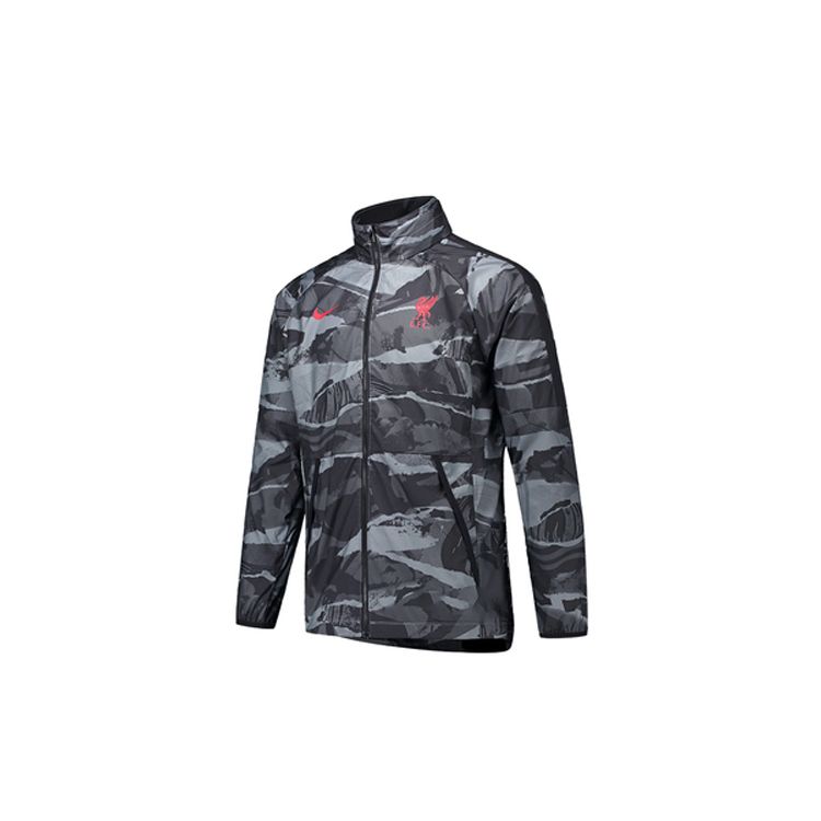 Nike Men s Liverpool FC AWF Lite Jacket Grey Camo CZ2776-060 M