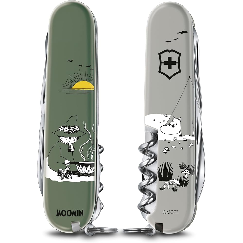 Victorinox Moomin Camp Climber Swiss Army Knife 14 Functions Multi-Tool Red