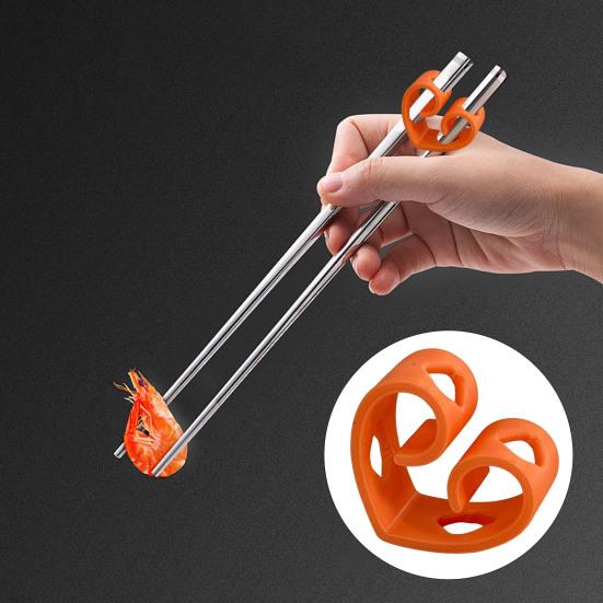 Chopstick Helpers Reusable Chopstick Training Tool Portable Chopstick Practice Trainer for Chopstick Learners Beginners The Elderly