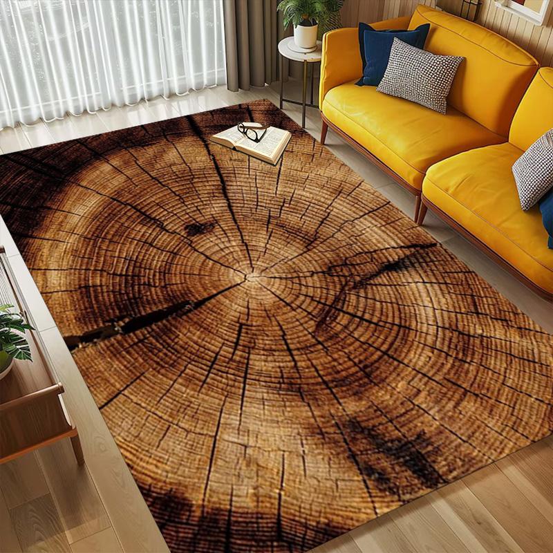 Wood Texture Living Room Nonslip Area Rug Soft Carpet For Bedroom Game Playroom Sofa Office Home Decor Doormat Christmas Gift C9301801