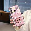 Card bag Cute Phone Case For HTC Desire 20 Pro/D20 Pro Graffiti Soft case Anti-knock Back Cover protective TPU Anti-dust