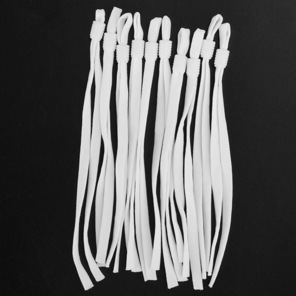 200pcs Adjustable Elastic Bands Stretchy Earloop Cord Comfortable Elastic Cord DIY Handmade