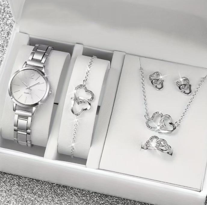 Popular Bracelet Watch Fashionable Thin Strap Gold Steel Strap Quartz Watch Women'S Student Dial Fashion Watch