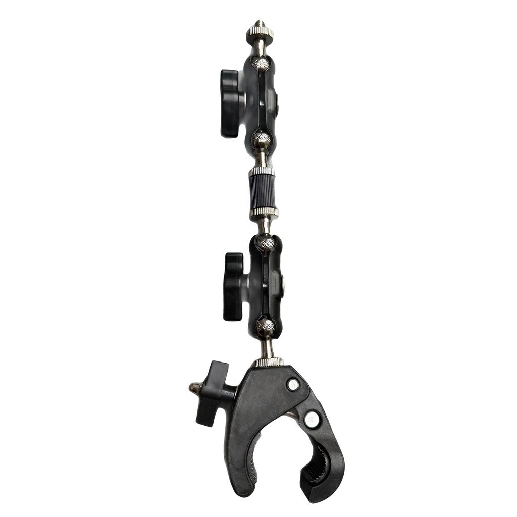 1/4inch Threaded Ball Head Threaded Screw Bracket Adapter Adjustable Phone Mount Adapter Support Multiple Device