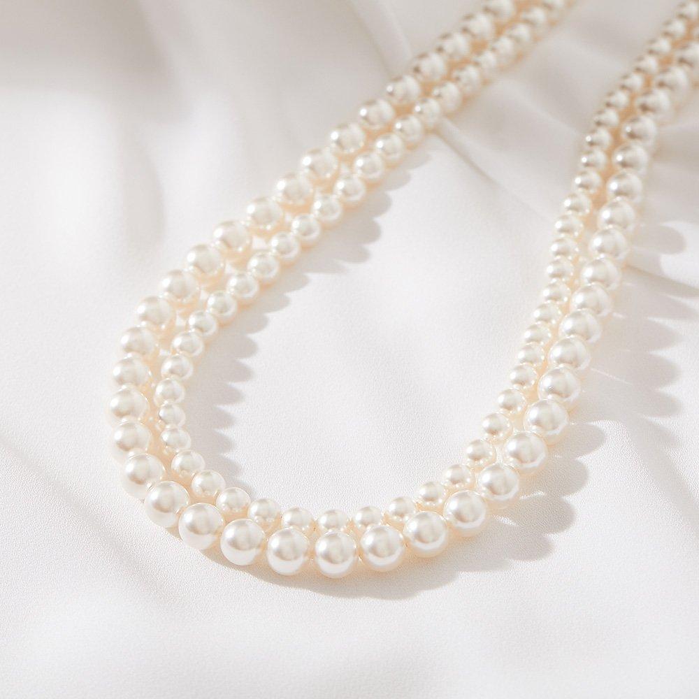 [Dorocy] 14K Classic Pearl Bead Necklace (6mm)_Basic Decoration