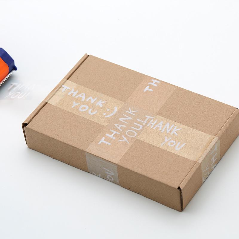 

Уплотнительная лента Thank You Express - розовая прозрачная 4,5 см