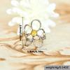 New Simple Daisy Flower Ring For Women Fashionable Personalized Daily Accessory Party Jewelry Birthday Anniversary Gifts