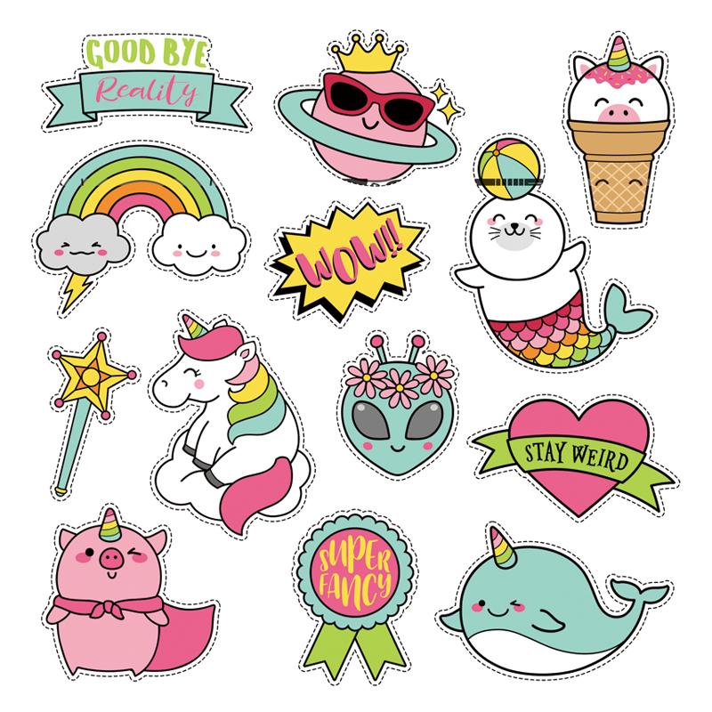 

Симпатичные нашивки, набор, рождественский подарок, аксессуары «сделай сам», значки, декор для одежды, теплопередача, моющиеся нашивки