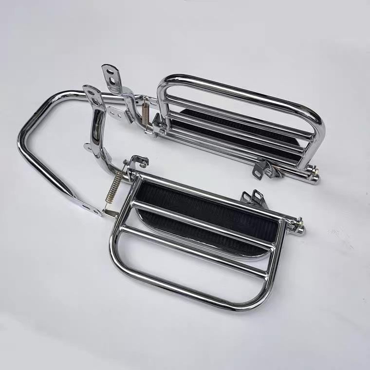 Compatible Foot Pegs & Side Stand for Wuyang-Honda WH125-20/20A (National IV Lingyu Taizi)