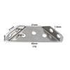 10 Pcs Furniture Angle Corner Connector Stainless Steel Support Bracket Corner Brackets Furniture Angle Shelf Connector