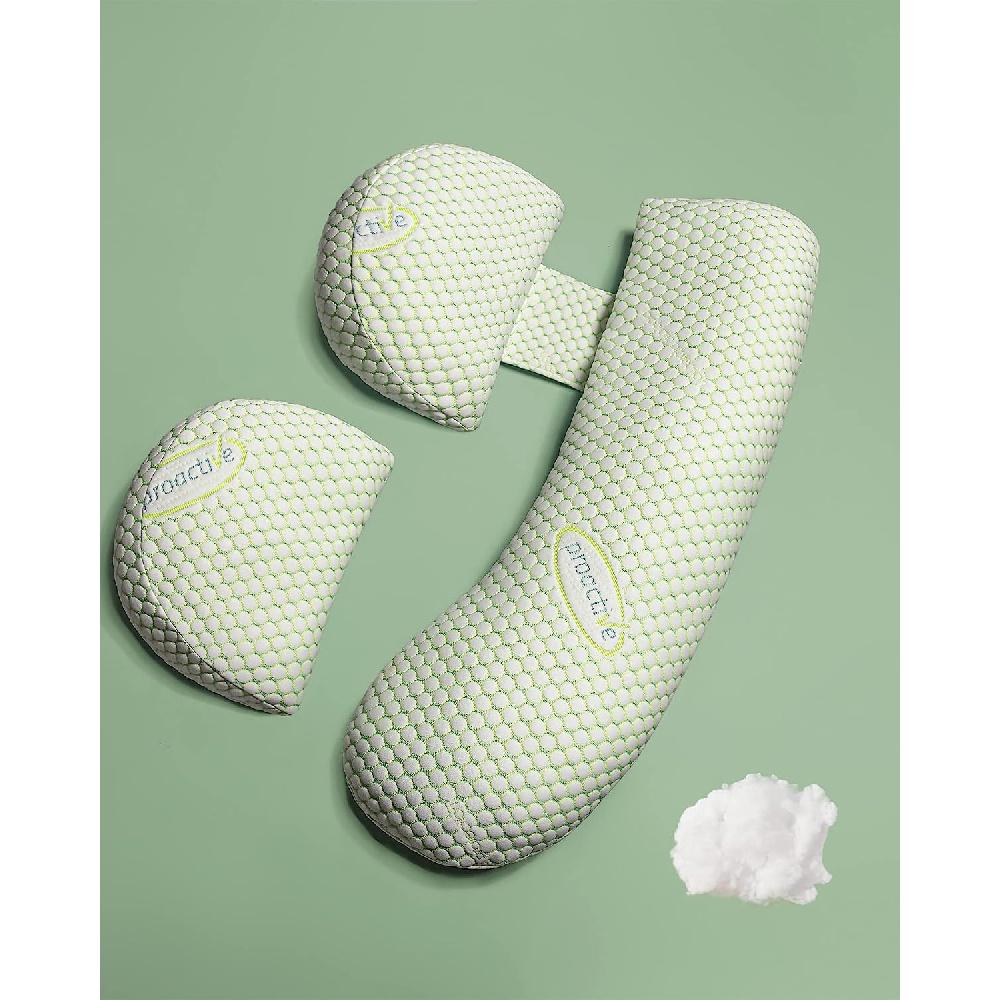 

Съемная и регулируемая подушка для беременных, поддерживающая спину, живот, живот, боковое спальное место для беременных, подушка на танкетке