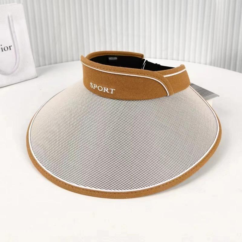 Summer Sunscreen Big Eaves Straw Woven Empty Top Hat Children's Versatile Travel UV Protection Sun Hat
