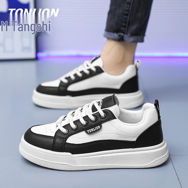 TonLion Women s Korean Style Casual White Sneakers 37